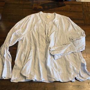J crew XL peasant top